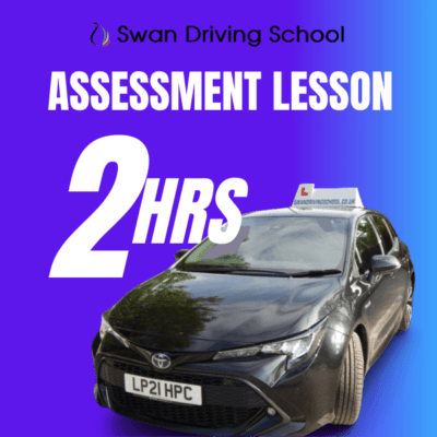 2 hour Assessment hourly lessons in an automatic car